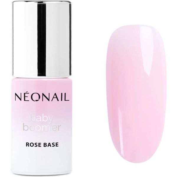 NeoNail NEONAIL Baby Boomer Base основен лак за нокти с гел цвят Rose 7,2 мл.