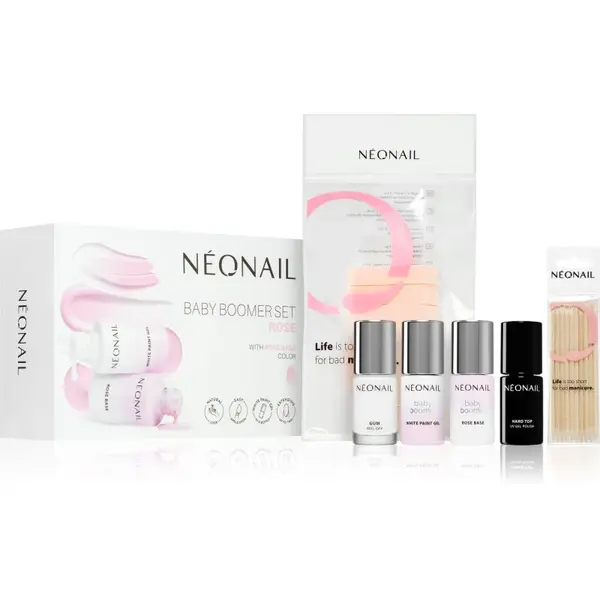 NeoNail NEONAIL Baby Boomer Set Rose комплект за перфектен маникюр цвят Rose 1 бр.