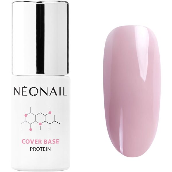 NeoNail NEONAIL Cover Base Protein основен лак за нокти с гел цвят Light Nude 7,2 мл.