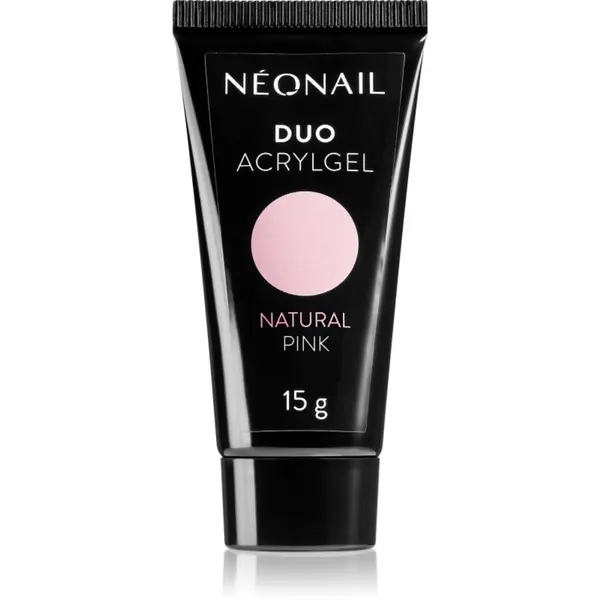 NeoNail NEONAIL Duo Acrylgel Natural Pink гел за гел и акрилни нокти цвят Natural Pink 15 гр.
