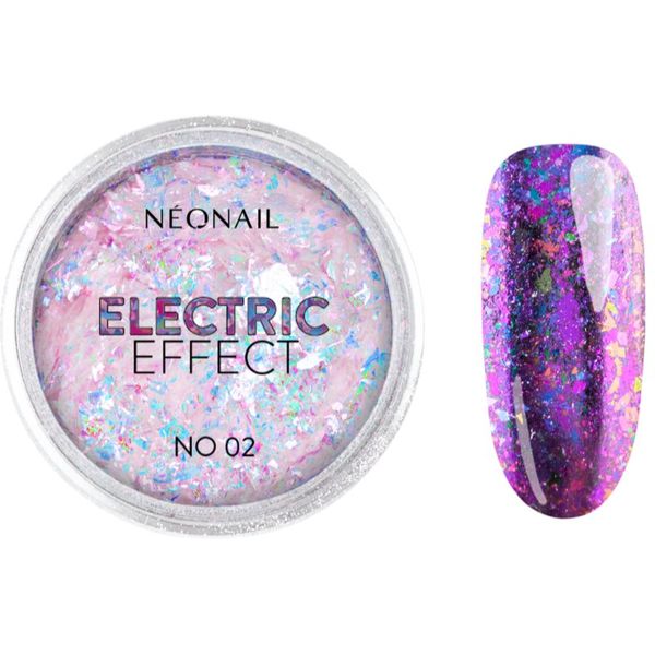 NeoNail NEONAIL Effect Electric пудра с блестящи частици за нокти цвят 02 0.3 гр.