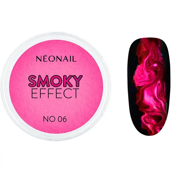 NeoNail NEONAIL Effect Smoky цветна пудра за нокти цвят No. 06 Fuchsia 2 гр.