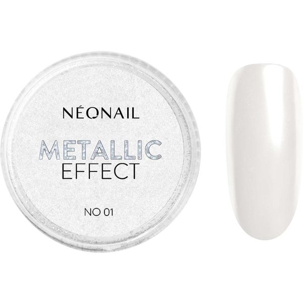 NeoNail NEONAIL Metallic Effect блестящ прашец за нокти цвят 01 1 гр.