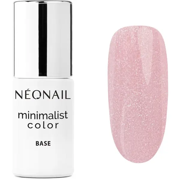 NeoNail NEONAIL Minimalist Color Base базов лак за нокти с използване на UV/LED лампа цвят Shiny Rouge Tone 7.2 мл.