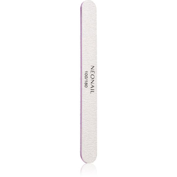 NeoNail NeoNail Nail File Straight пила за нокти 100/180 1 бр.