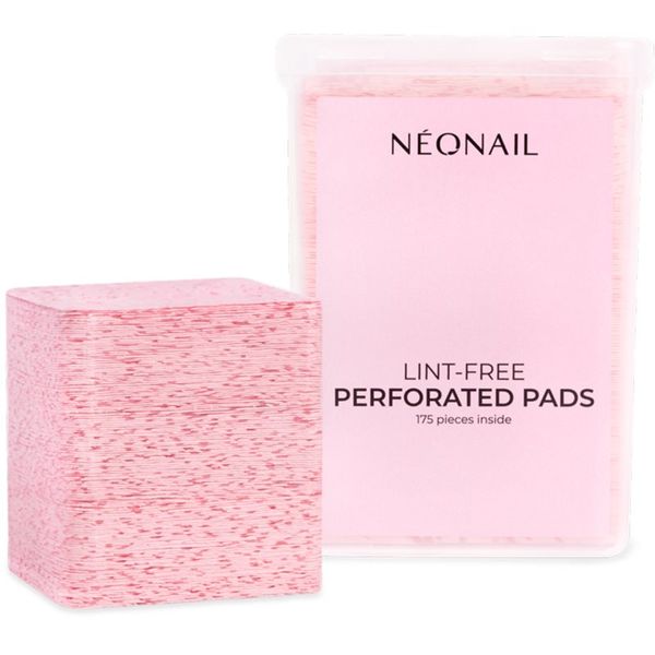 NeoNail NEONAIL Pads Lint-Free Perforated почистващи тампони за нокти 175 бр.