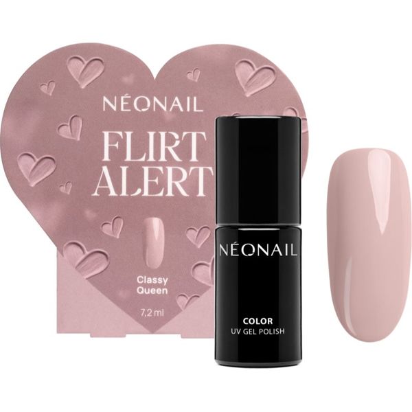 NeoNail NEONAIL Special Set Flirt Alert гел лак за нокти (лимитирана серия) цвят Classy Queen 7.2 мл.