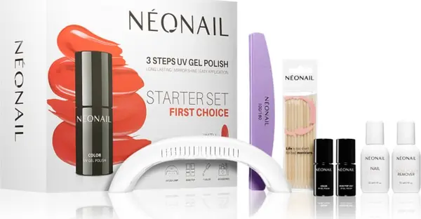 NeoNail NEONAIL Starter Set First Choice подаръчен комплект за нокти 1 бр.