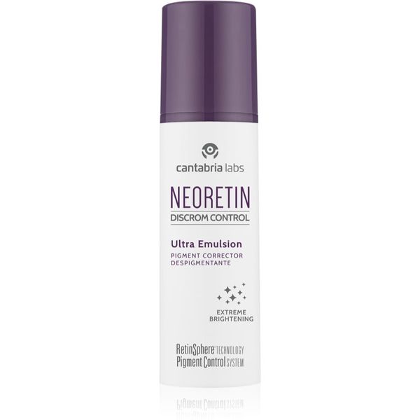 Neoretin Neoretin Discrom control Ultra Emulsion лека нощна емулсия против пигментни петна 30 мл.