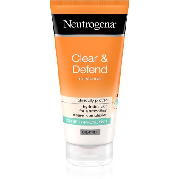 Neutrogena Neutrogena Clear & Defend хидратиращ крем не съдържа олио 50 мл.