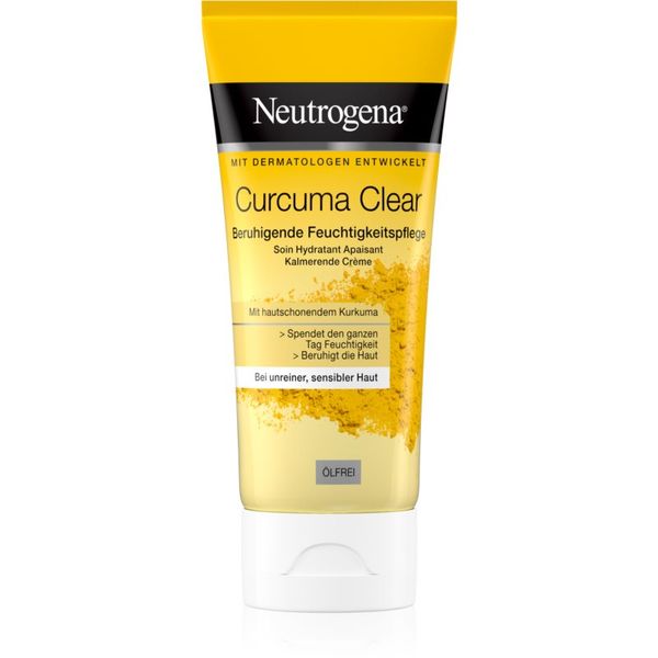 Neutrogena Neutrogena Curcuma Clear хидратиращ крем не съдържа олио 75 мл.