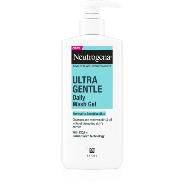 Neutrogena Neutrogena Ultra Gentle почистващ гел 200 мл.