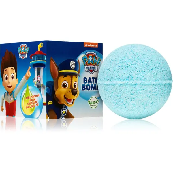 Nickelodeon Nickelodeon Paw Patrol Bath Bomb бомбичка за вана за деца Blackberry - Chase 165 гр.