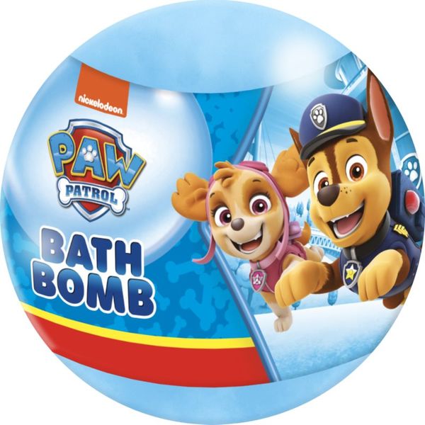 Nickelodeon Nickelodeon Paw Patrol Bath Bomb пенлива топка за вана за деца 100 гр.