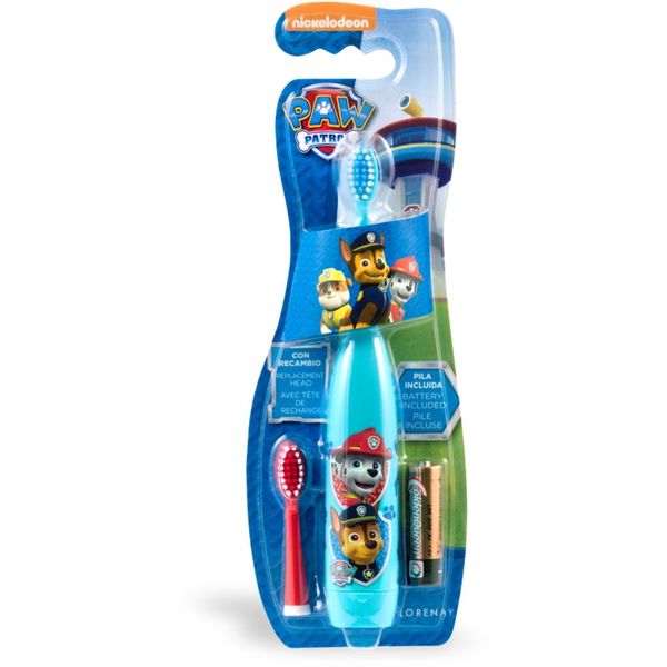 Nickelodeon Nickelodeon Paw Patrol Battery Toothbrush детска електрическа четка за зъби със сменяеми батерии