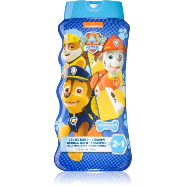 Nickelodeon Nickelodeon Paw Patrol Bubble Bath and Shampoo Гел за душ и вана за деца 475 мл.