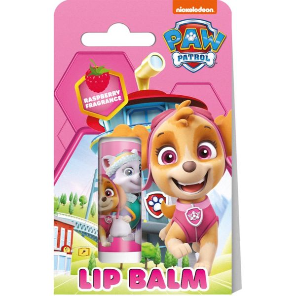 Nickelodeon Nickelodeon Paw Patrol Lip Balm балсам за устни за деца Raspberry 4,4 гр.