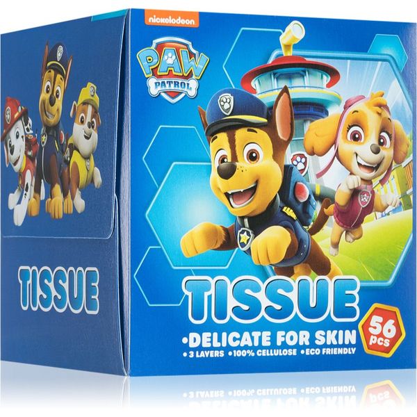 Nickelodeon Nickelodeon Paw Patrol Tissue хартиени кърпички 56 бр.