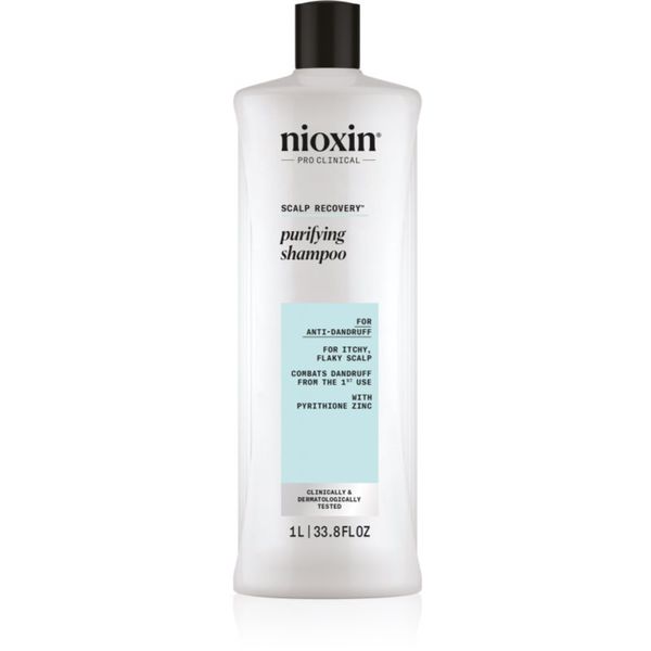Nioxin Nioxin Scalp Recovery Purifying Shampoo шампоан за оредяваща и сплескана коса против пърхот 1000 мл.