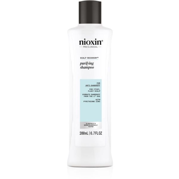 Nioxin Nioxin Scalp Recovery Purifying Shampoo шампоан за оредяваща и сплескана коса против пърхот 200 мл.