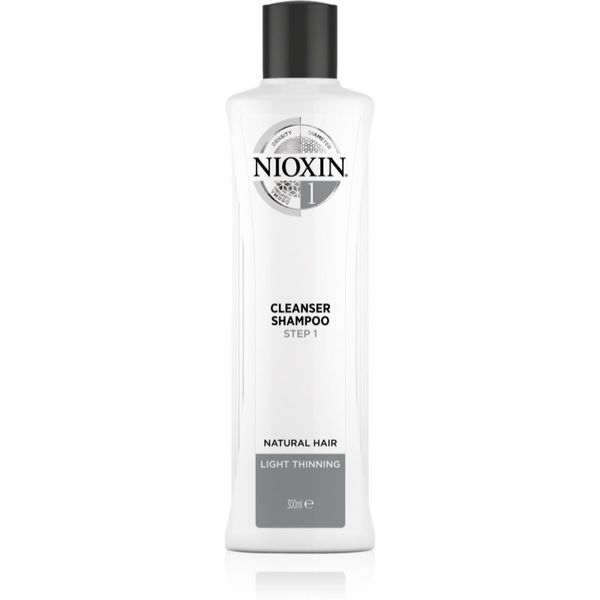 Nioxin Nioxin System 1 Cleanser Shampoo почистващ шампоан за фина към нормална коса 300 мл.