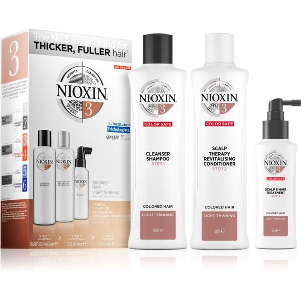 Nioxin Nioxin System 3 Color Safe подаръчен комплект за боядисана коса