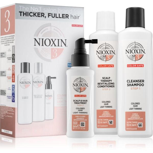 Nioxin Nioxin System 3 Color Safe подаръчен комплект (за боядисана коса)