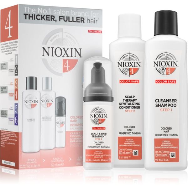 Nioxin Nioxin System 4 Color Safe подаръчен комплект (за боядисана коса)