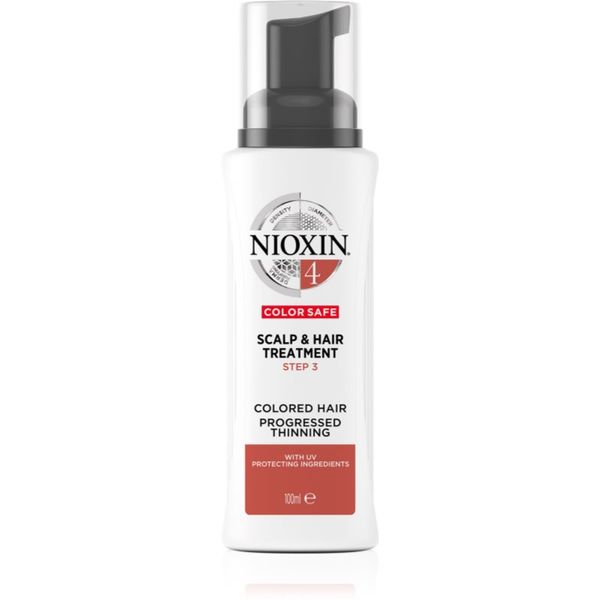 Nioxin Nioxin System 4 Color Safe процедура за силно оредяваща, фина и химически третирана коса 100 мл.