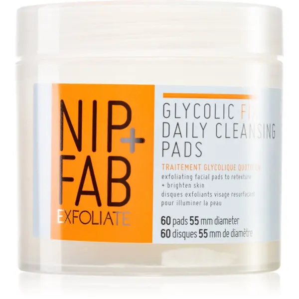 NIP+FAB NIP+FAB Glycolic Fix почистващи тампони 60 бр.