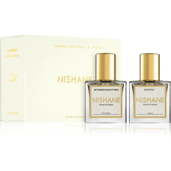 Nishane Nishane Hacivat & Hundred Silent Ways Travel Set комплект за пътуване унисекс 2x15 мл.