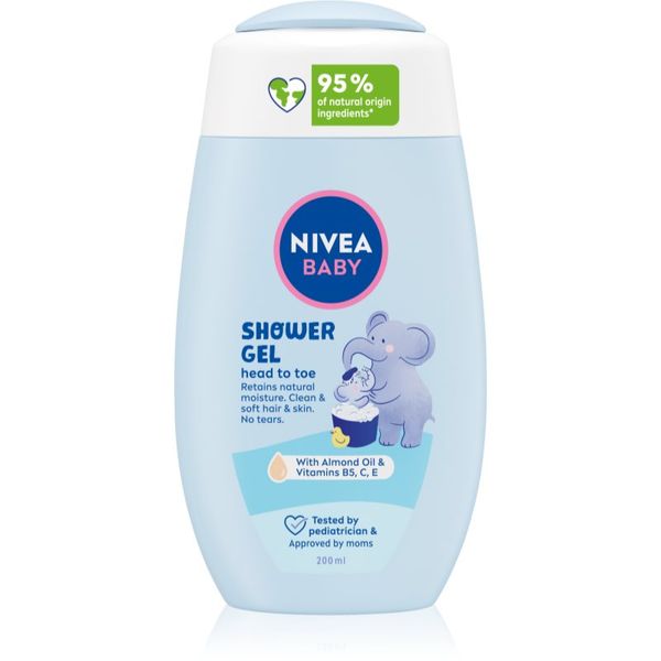 Nivea NIVEA BABY душ гел за тяло и коса 200 мл.
