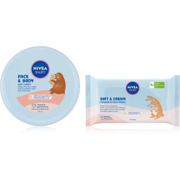 Nivea NIVEA BABY Soft комплект за детска кожа