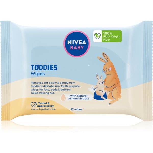 Nivea NIVEA BABY Toddies мокри кърпички за деца 57 бр.