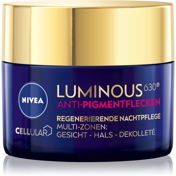 Nivea NIVEA Cellular Luminous 630 нощен крем против пигментни петна 50 мл.