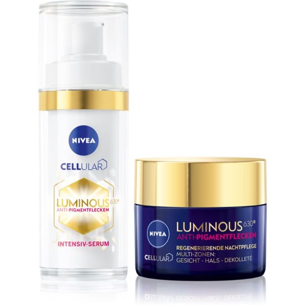 Nivea NIVEA Cellular Luminous 630 подаръчен комплект (против пигментни петна)
