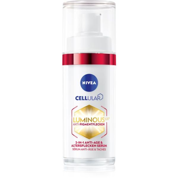 Nivea Nivea Cellular Luminous 630 подмладяващ серум против пигментни петна 30 мл.