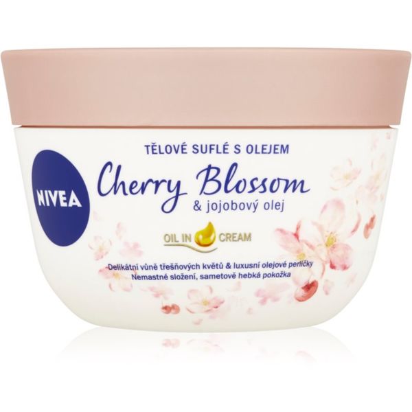 Nivea Nivea Cherry Blossom & Jojoba Oil суфле за тяло 200 мл.