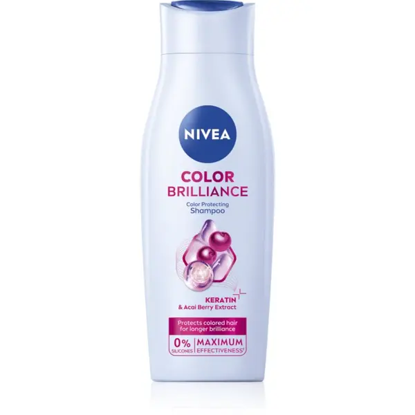 Nivea NIVEA Color Brilliance грижовен шампоан за боядисана коса 400 мл.