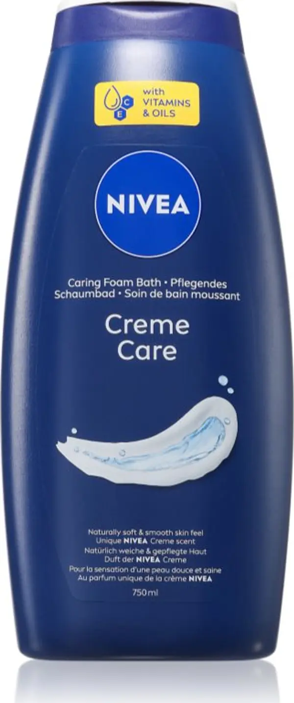 Nivea NIVEA Creme Care кремообразна пяна за вана 750 мл.