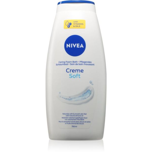 Nivea NIVEA Creme Soft кремообразна пяна за вана 750 мл.