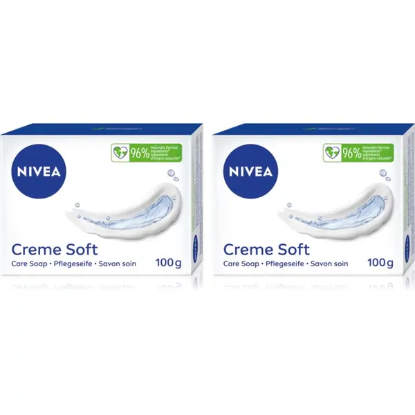 Nivea NIVEA Creme Soft твърд сапун изгодна опаковка