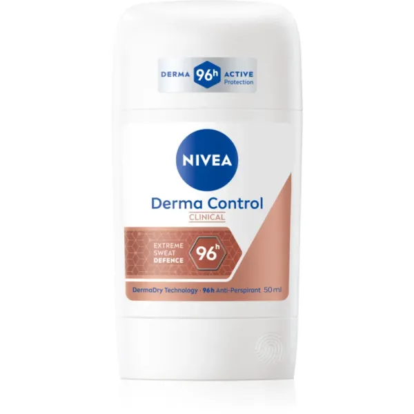 Nivea NIVEA Derma Dry Control твърд антиперспирант 50 мл.