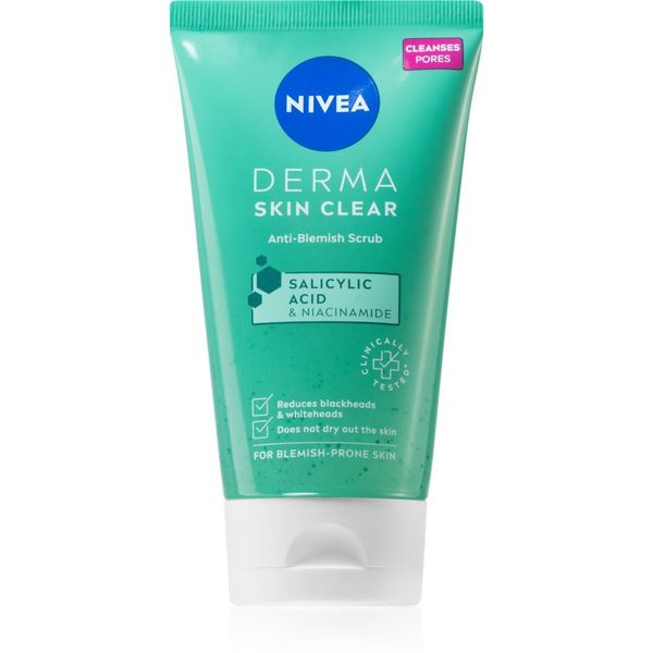 Nivea Nivea Derma Skin Clear почистващ пилинг за лице 150 мл.