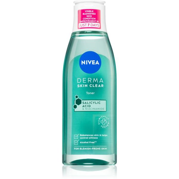 Nivea Nivea Derma Skin Clear почистваща вода за лице 200 мл.