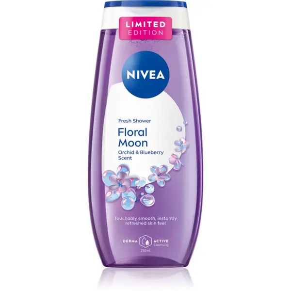 Nivea NIVEA Floral Moon освежаващ душ гел лимитирано издание 250 мл.