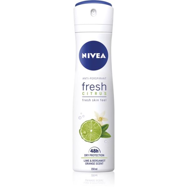 Nivea Nivea Fresh Citrus антиперспирант-спрей 48 часа 150 мл.