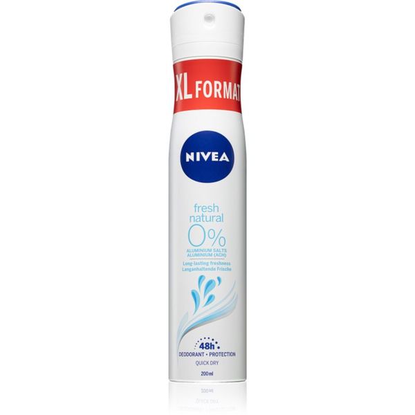 Nivea Nivea Fresh Natural антиперспирант-спрей за жени 200 мл.