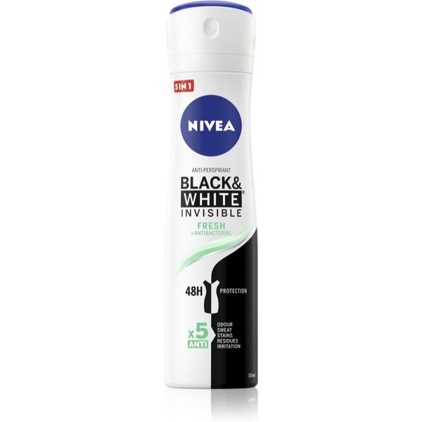 Nivea Nivea Invisible Black & White Fresh антиперспирант-спрей за жени 150 мл.