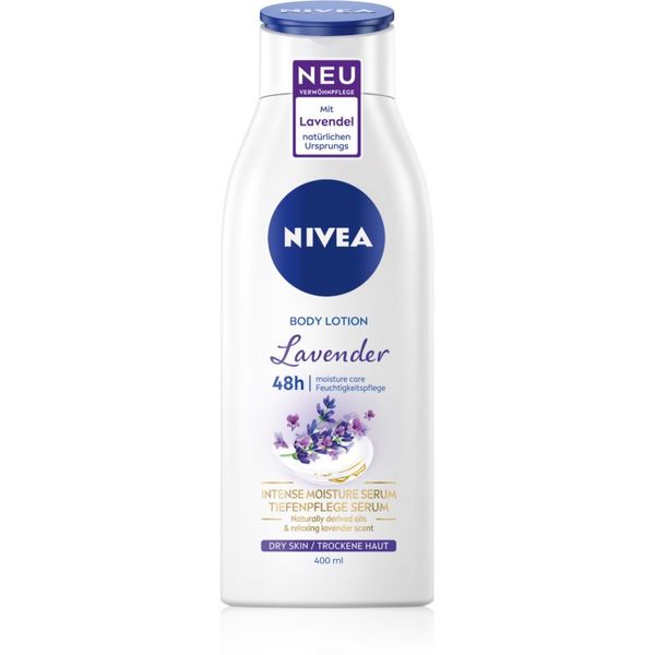 Nivea Nivea Lavender тоалетно мляко за тяло с лавандула 400 мл.